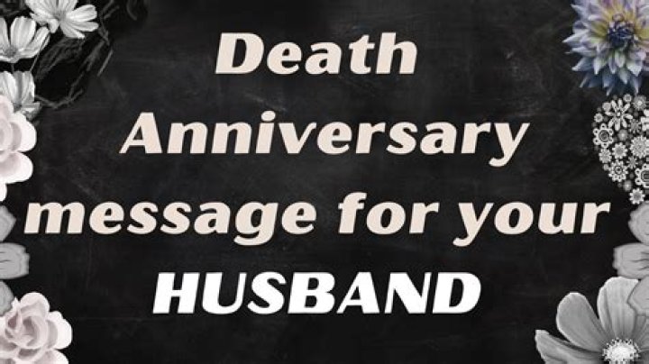 Quotes For A Husband's Death Anniversary