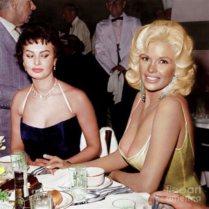 Sophia Loren And Jane Mansfield