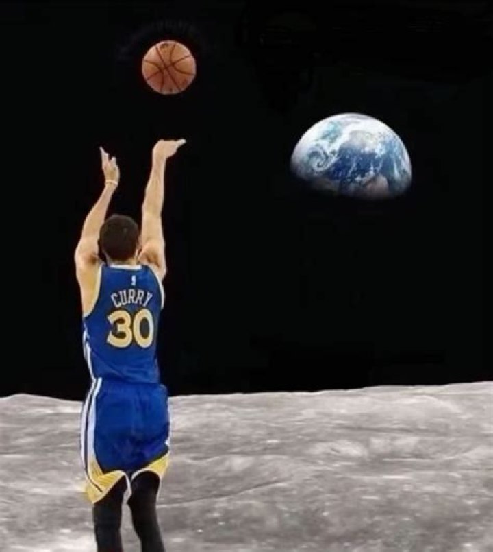 Steph Curry Shooting From Moon: Imagining the Ultimate Shot