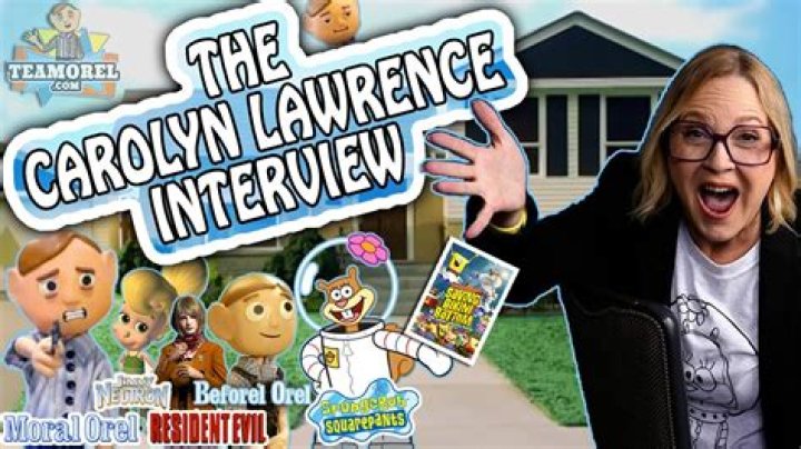 Uncover The Enchanting World Of Carolyn Lawrence, The Voice Behind Iconic Characters