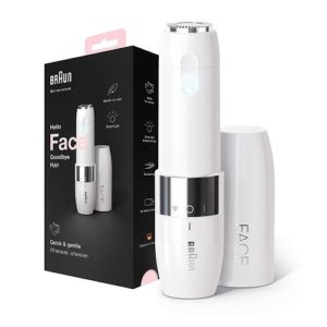 Braun Face Mini hair remover FS1000 with Smartlight - White