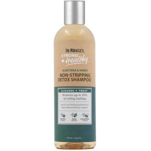 Dr. Miracle's Strong & Healthy Non Stripping Detox Shampoo. Contains Aloe Vera, Honey1