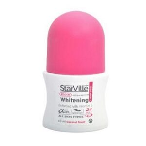 Starville Roll On Whitening Deodorant Light Pink 60 Ml