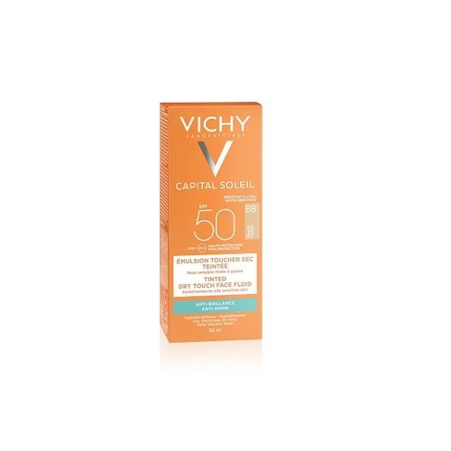 Vichy Capital Soleil Bb Tinted Fluid Dry Touch Spf 50 - 50 Ml