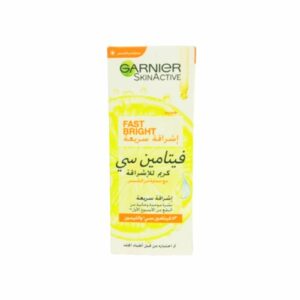Garnier Fast Bright Vitamin C Cream With UV Filter - 50Ml
