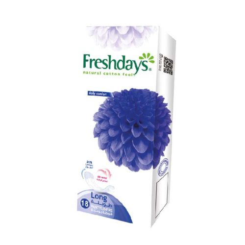 Freshdays Long Sanitary Napkins -18 Pads 2 + 1 free