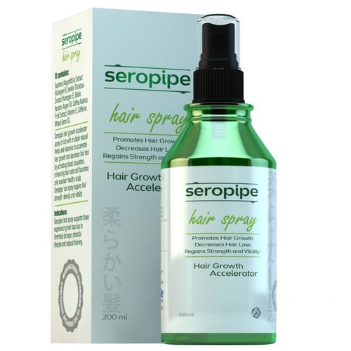 Seropipe Hair Spray Promotes Hair Growth Decreases Hair Loss 200 Ml