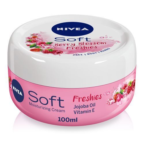 NIVEA Nivea - Soft Freshies Refreshing & Moisturizing Cream - Berry Blossom - 100ml