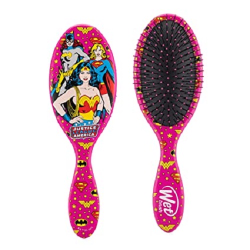 Wet Brush Original Detangler Hair Brush - Justice League (Wonder Woman, Batgirl, & Supergirl)