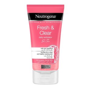 Neutrogena Fresh&Clear Daily Exfoliator Facial Scrub - Pink Grapefruit - 150ml