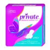 Private Extra Thin Cotton Feminine Pad - Super Size - 8 Pads