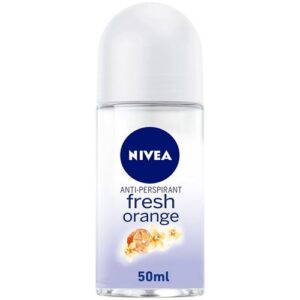 NIVEA Antiperspirant Roll-on for Women, Fresh Orange Scent, 50ml