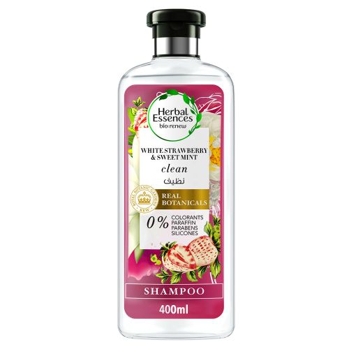 Herbal Essences Renew Clean White Strawberry & Sweet Mint Shampoo 400ml