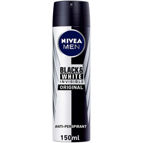 NIVEA MEN Nivea - Men Invisible Black & White Original Antiperspirant Deodorant Spray - For Men - 150ml