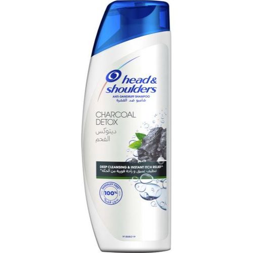 Head & Shoulders Anti-Dandruff Shampoo With Charcoal Detox - 400 ml