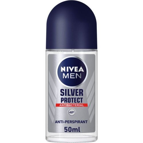 NIVEA - Silver Protect Deodorant Roll On for Men - 50ml