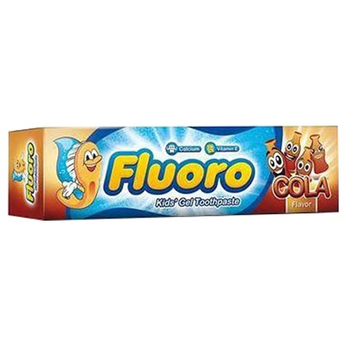 Fluoro Kids Cola Flavor Gel Toothpaste 50 gm