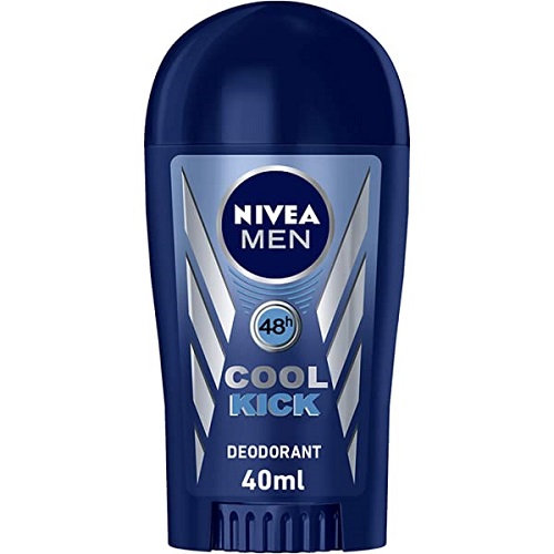 NIVEA MEN Deodorant Stick for Men, Cool Kick Fresh Scent, 40ml