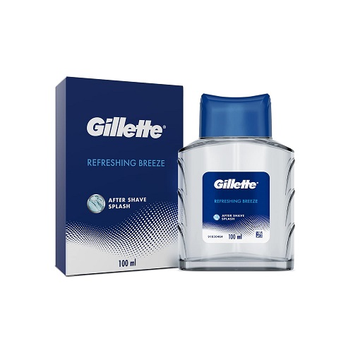 Gillette AFTER SHAVE SPLASH REFRESHING BREEZE 100ML, White