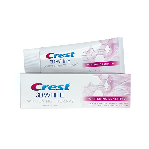 Crest 3DWhite Sensitivity Care Whitening Therapy Toothpaste, 75 ml