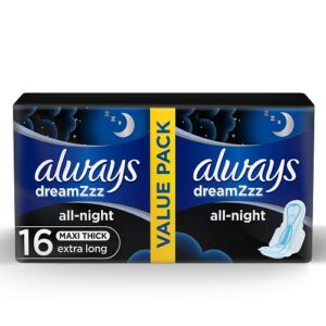 Always Dreamzzz All-night Maxi Thick Extra Long-night 16 Pads