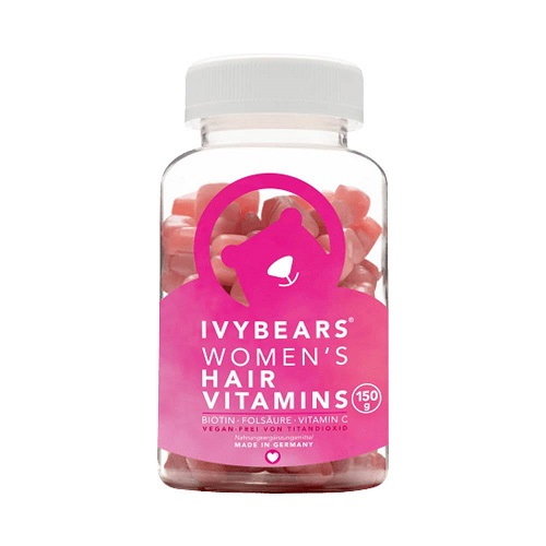 IvyBears Hairvamins Hair Vitamins Biotin, Folic Acid (Women's Edition)