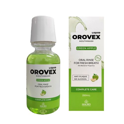 Macro Orovex - Mouthwash - Green Apple - 250ml
