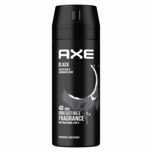Axe Aerosol Black Deodorant and Body Spray for Men - 150 ml