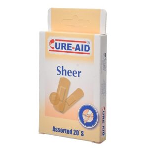 Cure-Aid Sheer Assorted Bandage 20 Pieces