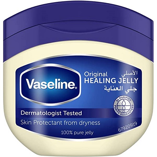Vaseline Original Healing Jelly With Triple Purified Formula Skin Protectant From Dryness 50G