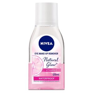NIVEA, Face, Cleanser, Natural Fariness Eye Makeup Remover, 125ml- (Packaging may vary)