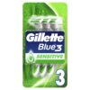 Gillette Blue3 Men's Disposable Razors : 3 Razors