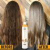 hair straightening, salon results, damaged hair repair,